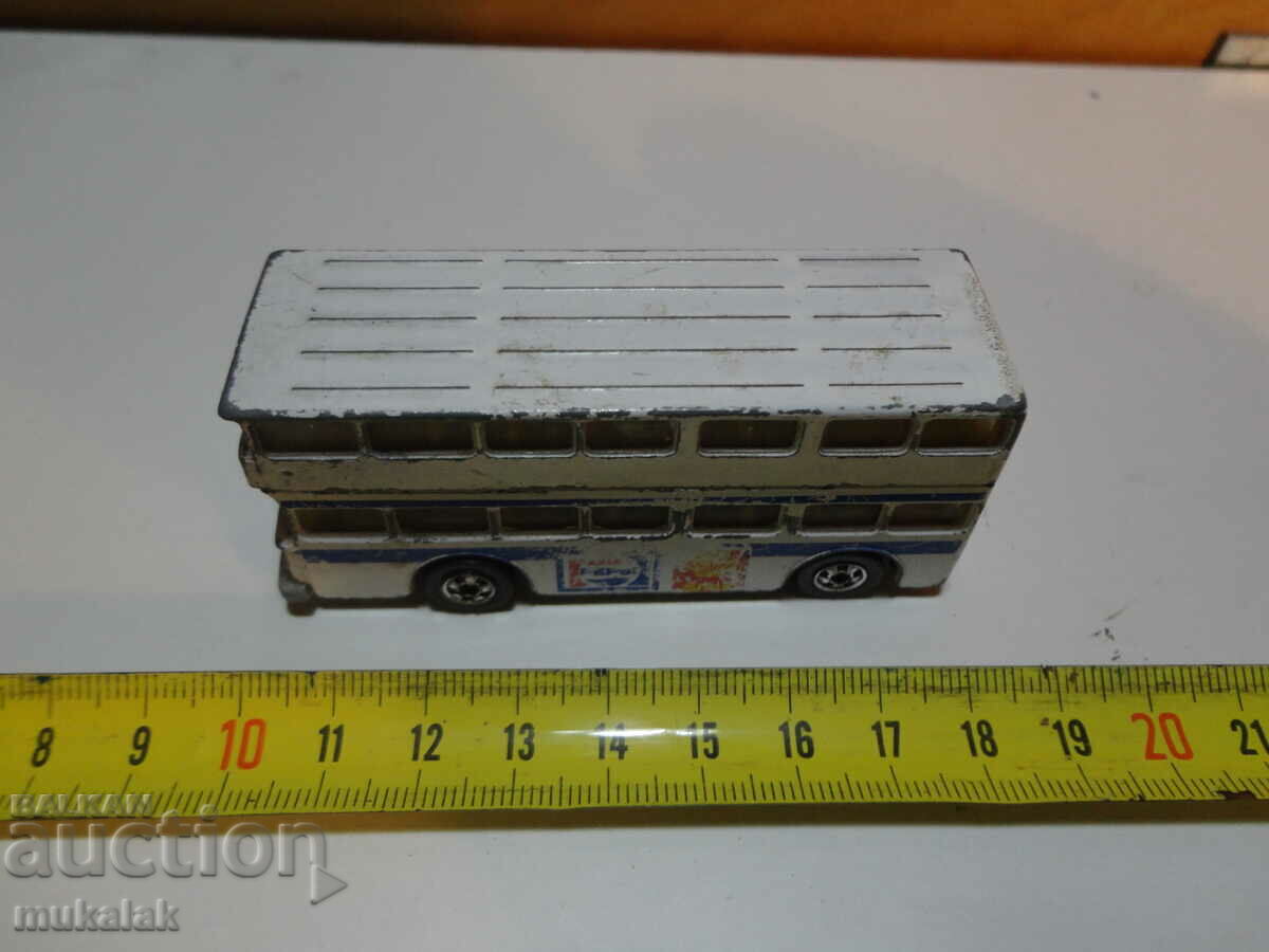 HOT WHEELS 1982 FRANCE DOUBLE DECK BUS RARE MODEL - 5 HOT WHEELS 1982 FRANCE DOUBLE DECK BUS RARE MODEL - 5