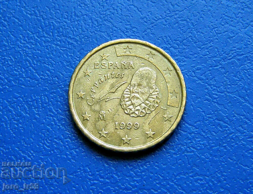 Spania 10 cenți de euro cenți de euro 1999