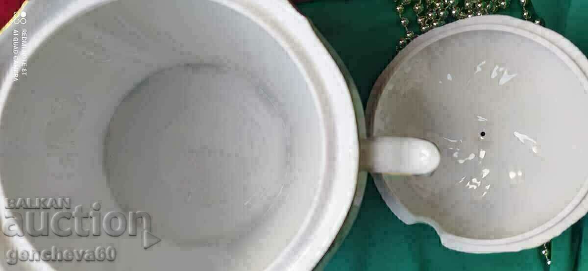 A beautiful German SCHIRNDINC/BAVARIA porcelain soup bowl - 7