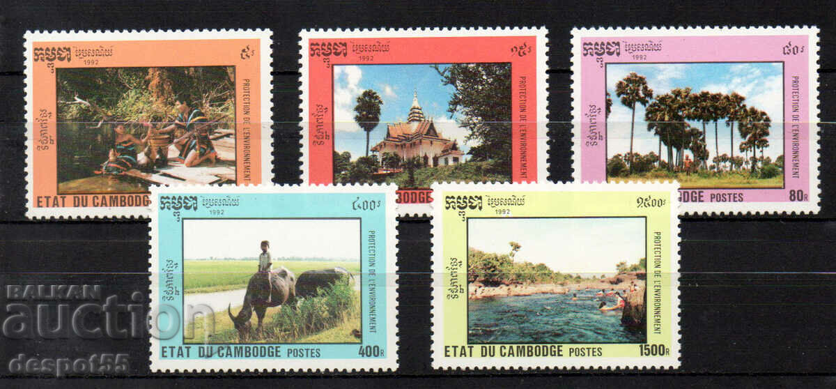1992. Cambodgia. Protectia mediului.