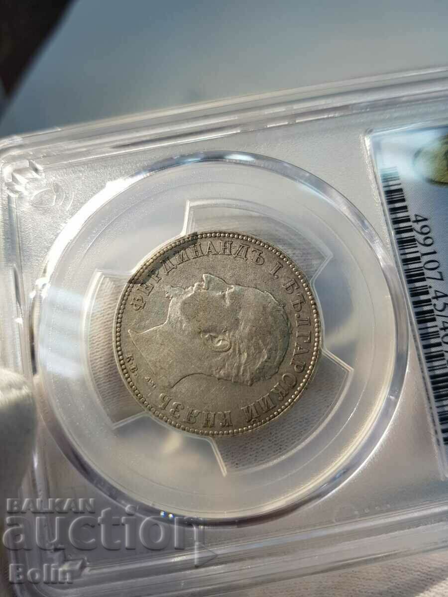 Auction  XF 45 Rare Princely Coin 2 Lev 1894 PCGS