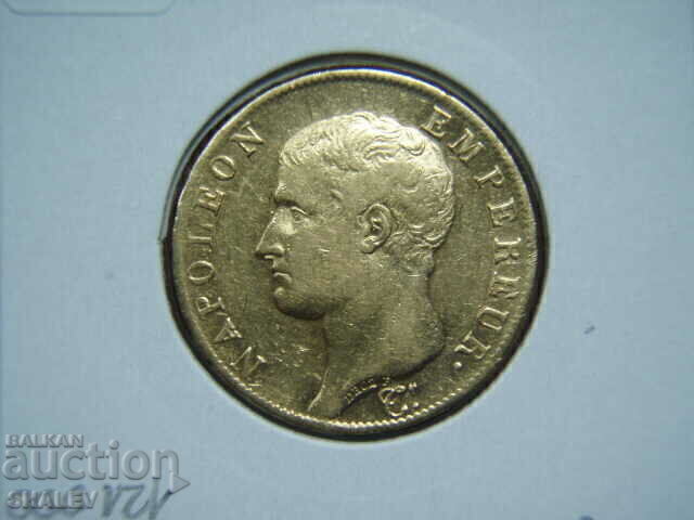 40 Francs 1805 A France AN14 (France) - XF/AU (gold) - 7 40 Francs 1805 A France AN14 (France) - XF/AU (gold) - 7