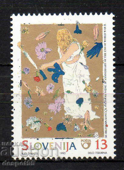 1995. Slovenia. 50 de ani de la sfârșitul celui de-al Doilea Război Mondial.