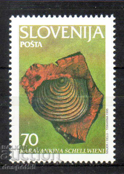 1995. Slovenia. Fossils.