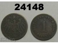 Germany 1 pfennig 1898 A