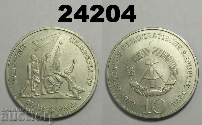 Германия ГДР 10 марки 1972 А