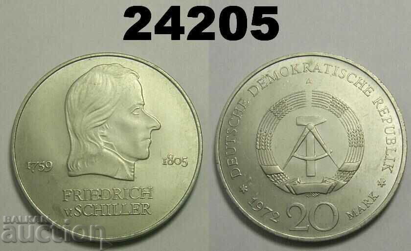 Γερμανία GDR 20 γραμματόσημα 1972 A