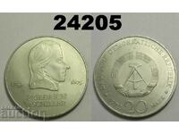Германия ГДР 20 марки 1972 А