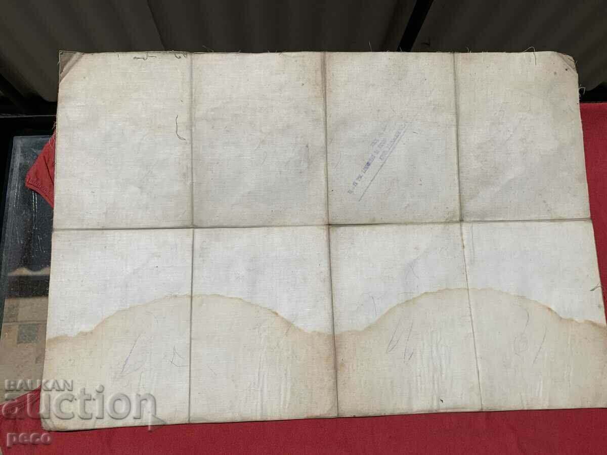 Macedonia and Odrin province old map 4th peh. Plevenski - 6 Macedonia and Odrin province old map 4th peh. Plevenski - 6