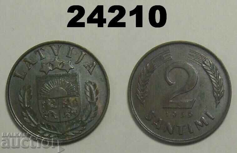 Λετονία 2 centimes 1939