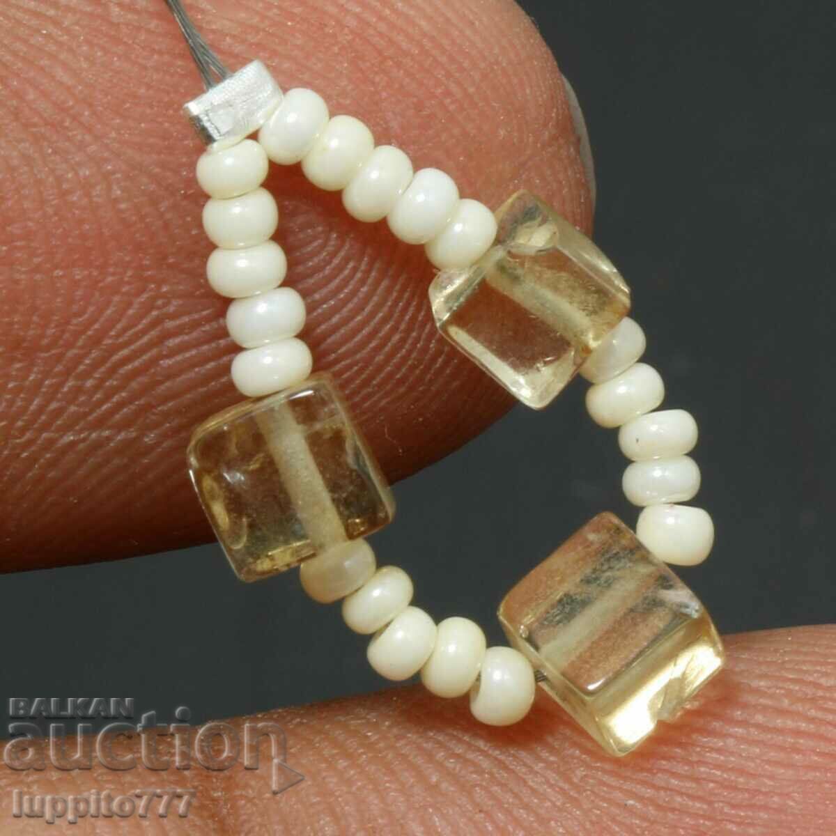 7.50 carat natural citrine string with price 39.99 BGN | € 20.45 7.50 carat natural citrine string with price 39.99 BGN | € 20.45