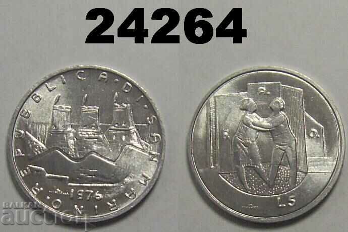 San Marino 5 lire 1976 FAO