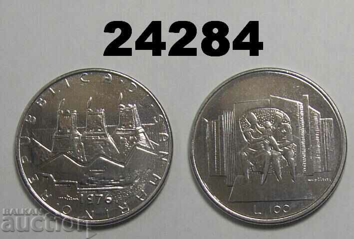 San Marino 100 Lire 1976