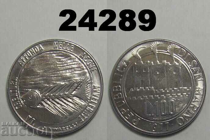 San Marino 100 Lire 1977