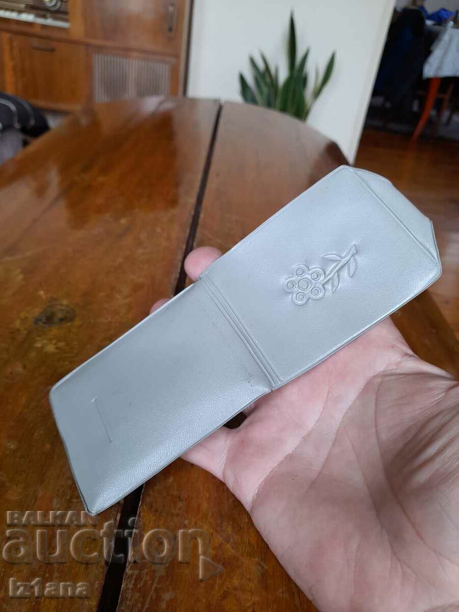 Old women's pocket mirror, mirror - 5