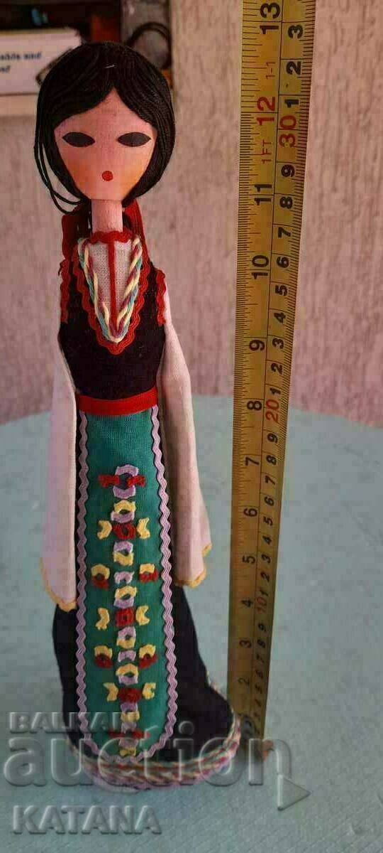 Wooden doll with costume SALE!!! with price 8.00 BGN | € 4.09