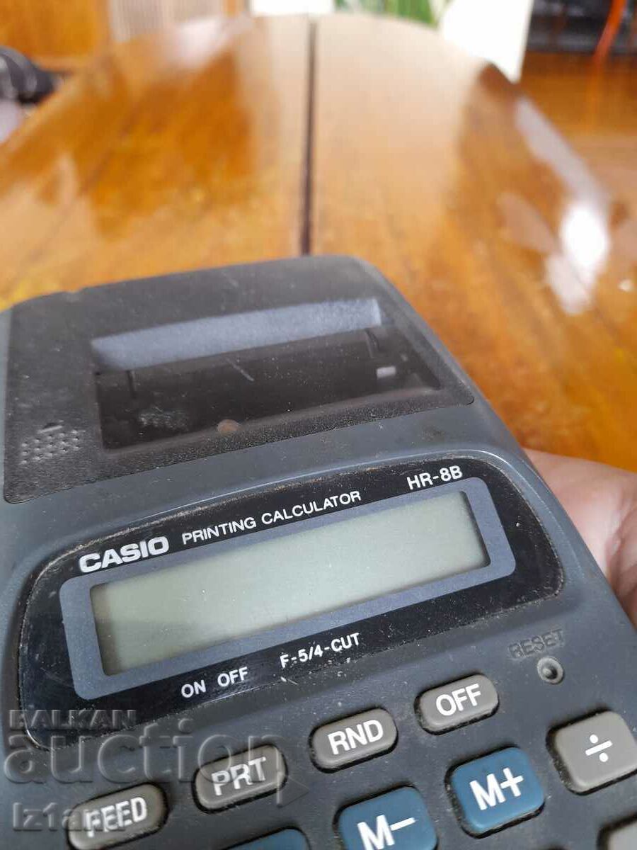 Licitație Vechiul calculator Casio HR-8B