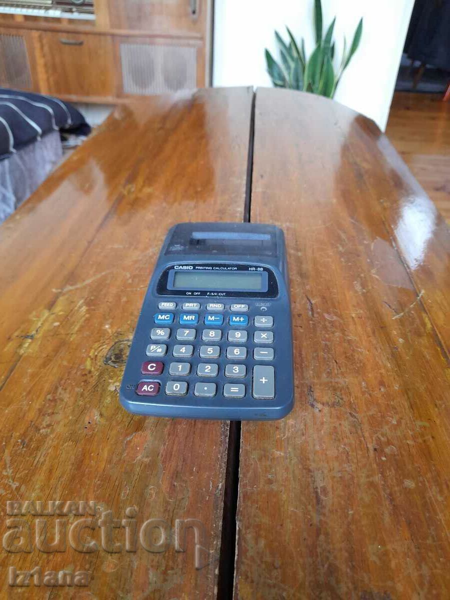 Стар калкулатор Casio HR-8B
