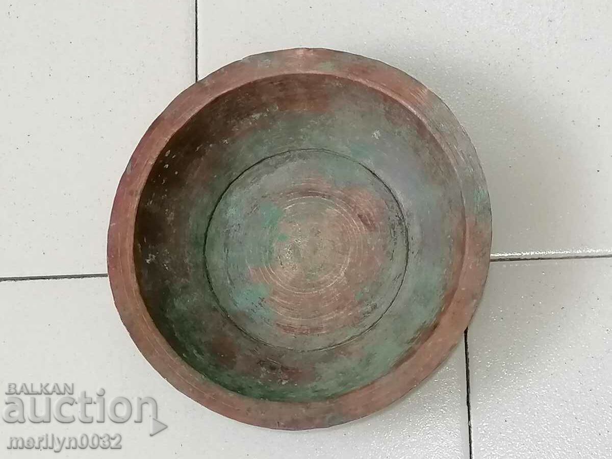 Ancient sahane, pan, tass, copper vessel, baker with price 39.00 BGN | € 19.94 Ancient sahane, pan, tass, copper vessel, baker with price 39.00 BGN | € 19.94
