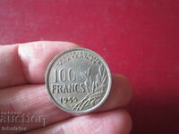 1955 год 100 франка
