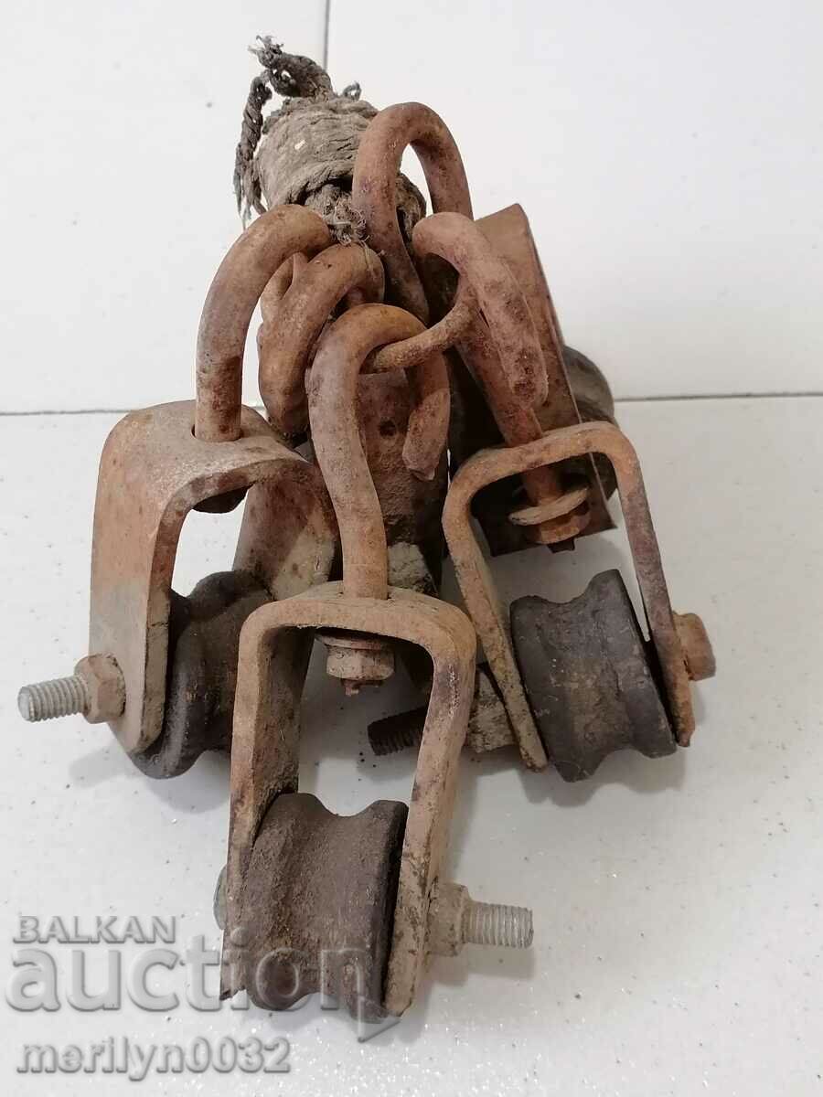 Pulleys for weights rollers pulley pulley polyspast - 6