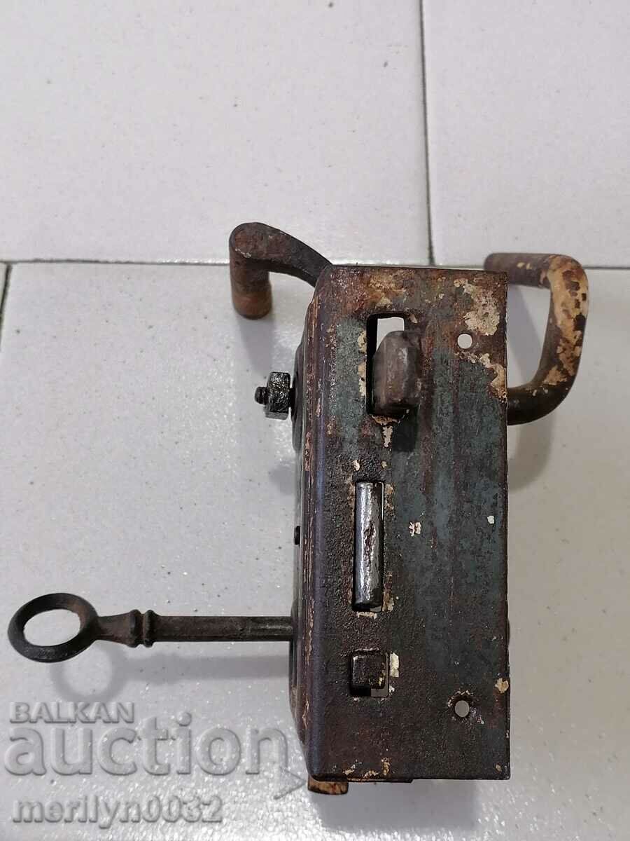 Delivery of Old 10th century lock with latch key WORKS Delivery of Old 10th century lock with latch key WORKS