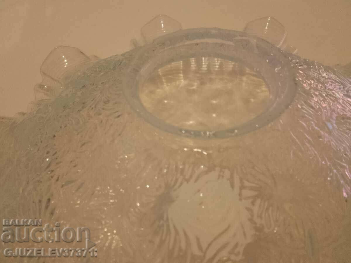 Доставка на френско стъкло за лампа полюлей 1900г Доставка на френско стъкло за лампа полюлей 1900г