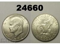 1 US $ 1972 D