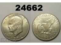 1 US $ 1972 D
