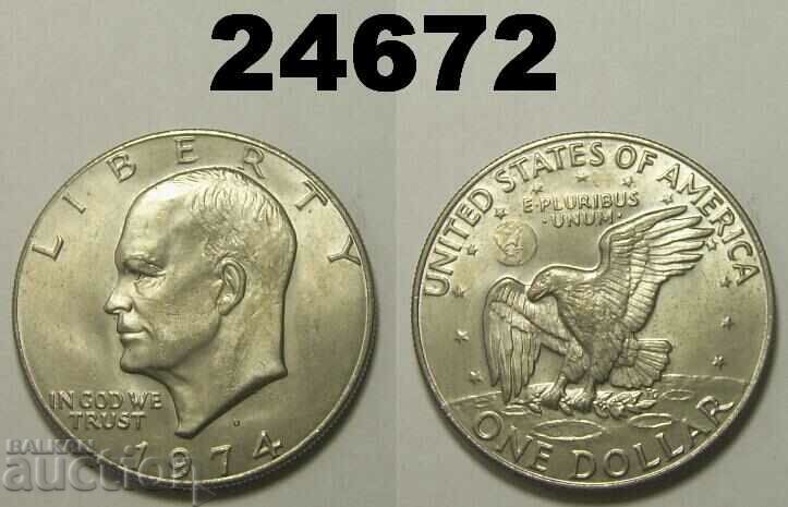 САЩ 1 долар 1974 D