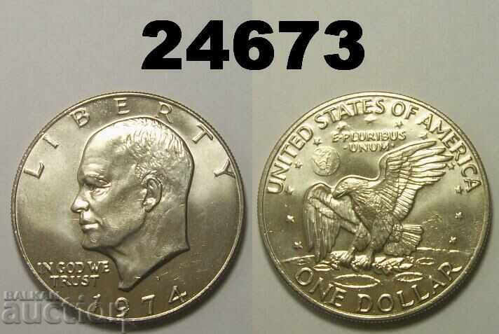 USA 1 dollar 1974 D