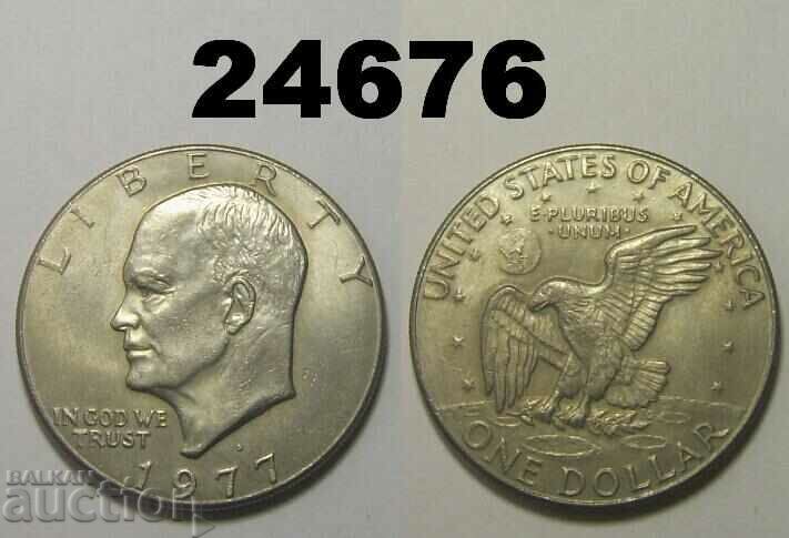 US $1 1977 D