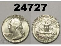 1/4 dolar american 1969