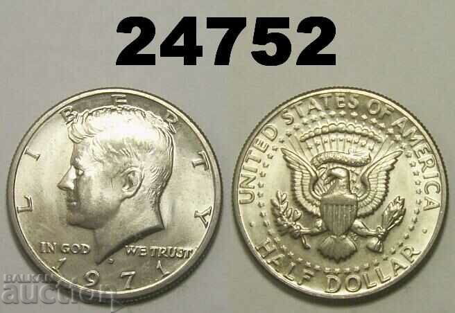 САЩ 1/2 долар 1971 D