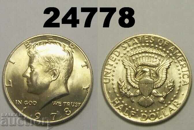 1/2 δολάριο ΗΠΑ 1978