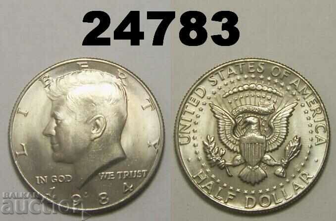 US 1/2 Dollar 1984 P