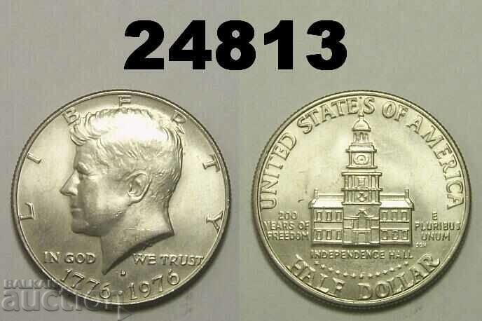 1/2 dolar SUA 1976 D Jubilee