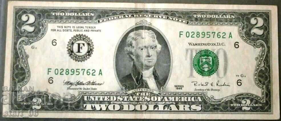 САЩ 2 Долара 1995