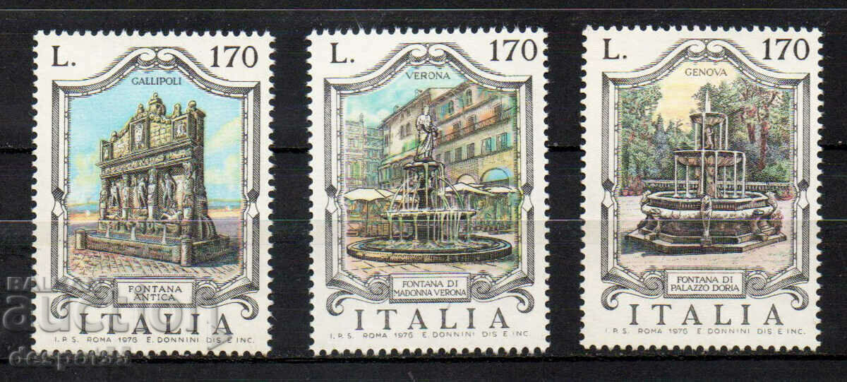 1976. Италия. Известни фонтани.