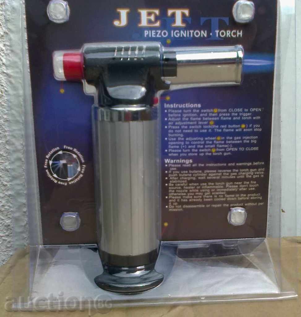 Gas burner / soldering iron - brand JET,