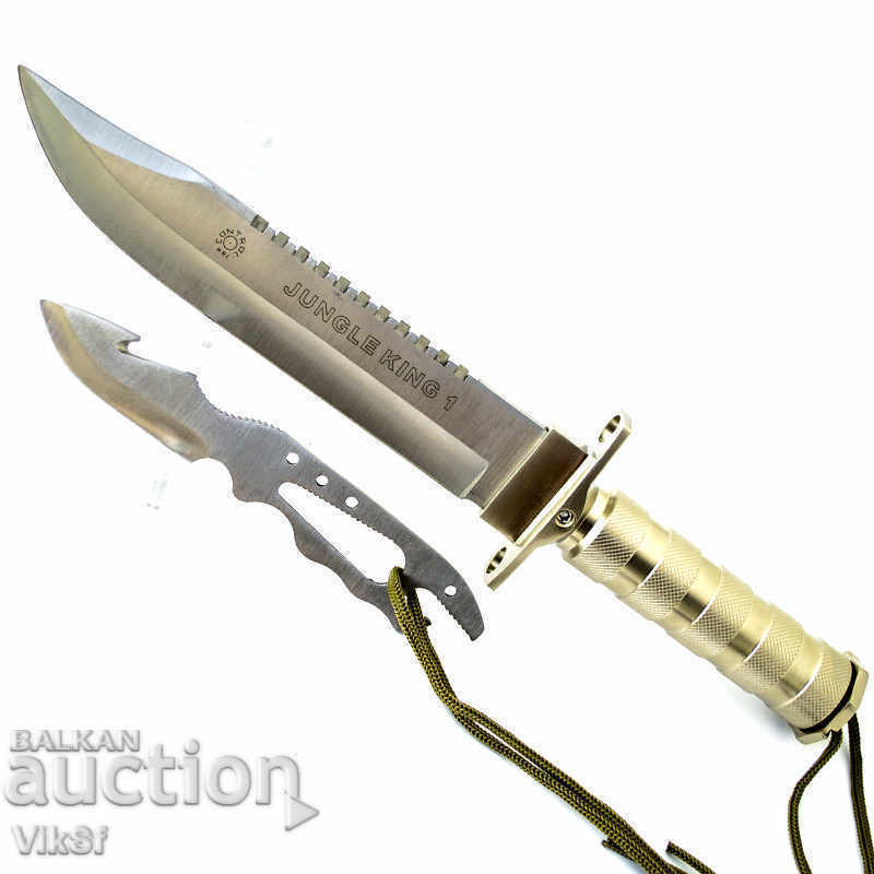 Hunting knife JUNGLE KING A-19 Black / White-220x355 - 6