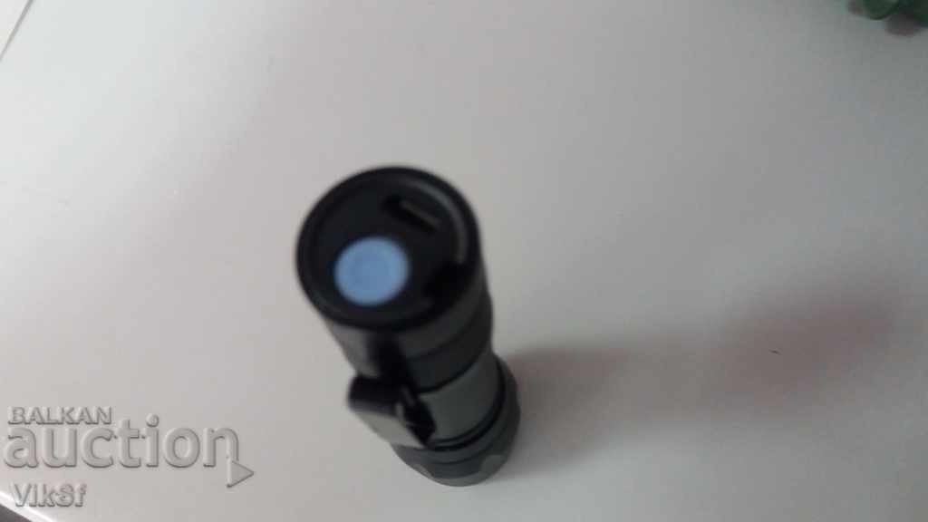 Mini lanternă USB reîncărcabilă, CREE, lumină LED COB, zoom, - 7