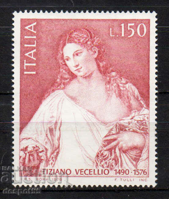 1976. Italia. Se împlinesc 400 de ani de la moartea lui Tizian.