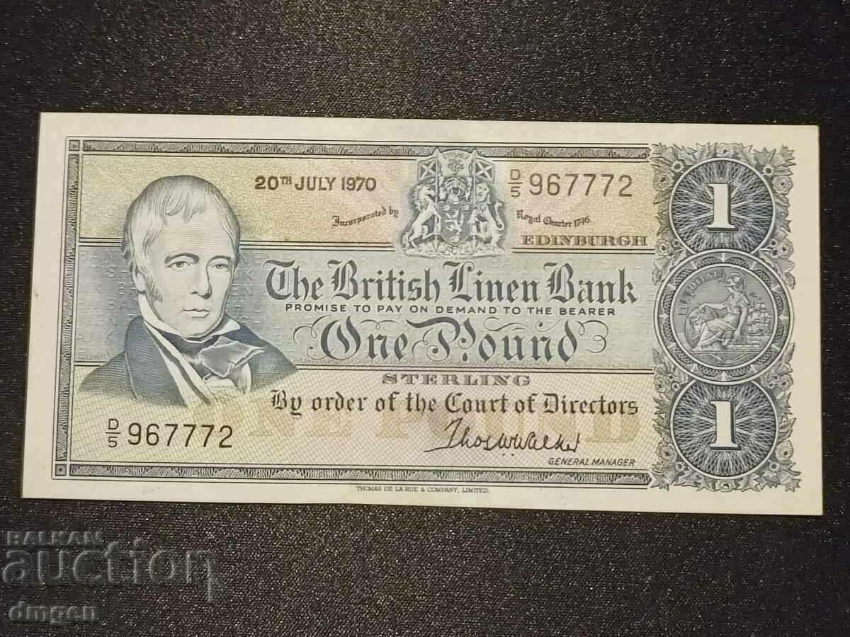 1 pound 1970 Scotland