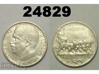 Italia 50 centsimi 1920 Bandă de dinți