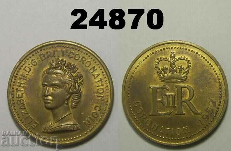 Elizabeth II Great Britain Coronation Medal