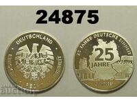 25 Μετάλλιο Jahre Deutsche Einheit Γερμανίας