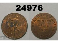 Австрия 1937 Prosit - новогодишен жетон