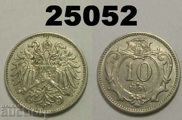 Αυστρία 10 Chelery 1894