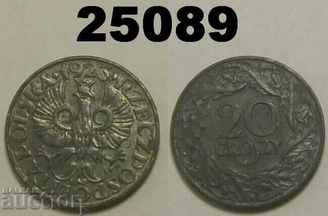 Πολωνία 20 groszy 1923 ψευδάργυρος